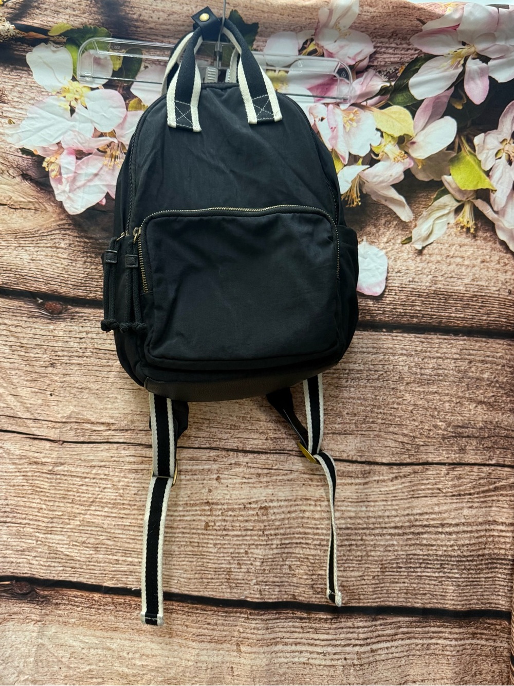 Black Casual Backpack